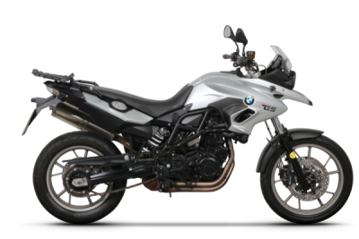 Kompletní sada sedlových brašen SHAD 130.kitTR40side-133 TERRA TR40 a hliníkového 55L vrchního kufru, včetně montážní sady SHAD BMW F650GS/F700GS/F800GS