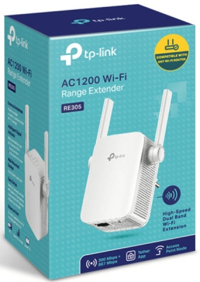 TP-LINK RE305 Dual Band AC1200 - zesilovač Wi-Fi signálu