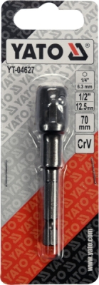 Nástavec 1/4" - 1/2" 70mm Yato YT-04627