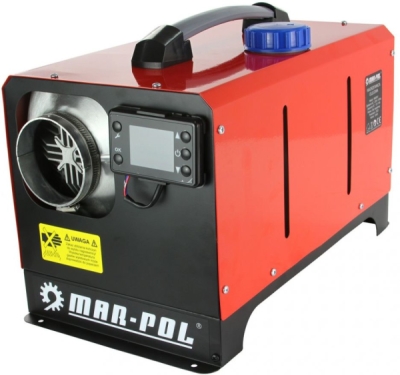 Naftové nezávislé topení 12kW, 230V/12V MAR-POL