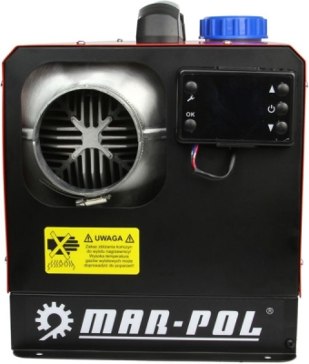 Naftové nezávislé topení 12kW, 230V/12V MAR-POL