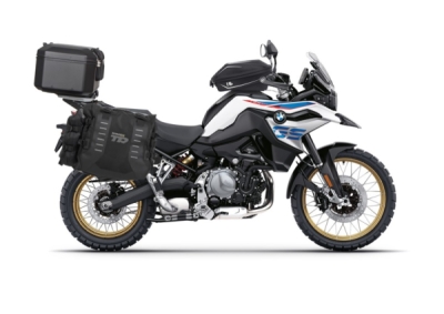 Kompletní sada sedlových brašen SHAD 130.kitTR40side-111 TERRA TR40 a hliníkového 55L vrchního kufru, včetně montážní sady SHAD BMW F750GS/F850GS/ADVENTURE