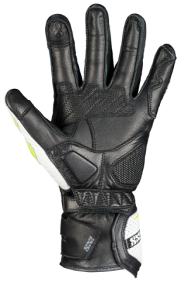 Sportovní rukavice iXS X40462-153-M RS-200 3.0 X40462 bílo-neonově žluto-černá M