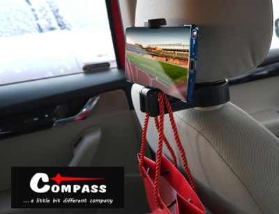 Držák telefonu na opěrku 2in1 Compass