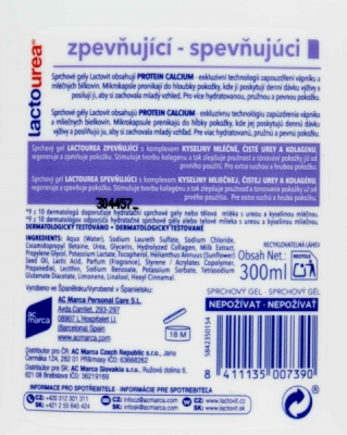 Lactovit lactourea sprchový gel 300ml Zpevňující