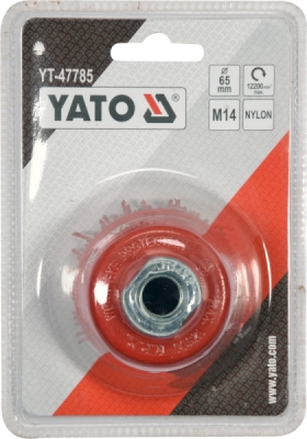Kartáč nylonový 65mm M14 Yato YT-47785