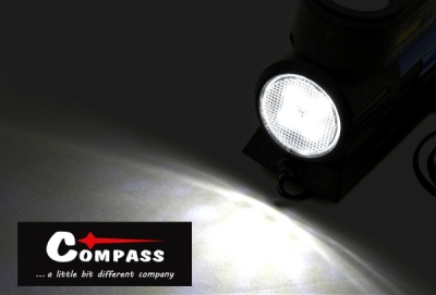 Kompresor 12V DRAME se světlem Compass 07192