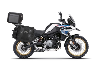 Kompletní sada sedlových brašen SHAD 130.kitTR40side-112 TERRA TR40 a hliníkového 55L vrchního kufru, včetně montážní sady SHAD BMW F750GS/F850GS/ADVENTURE