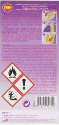Orion fragrance totální ochrana před moly - levandule