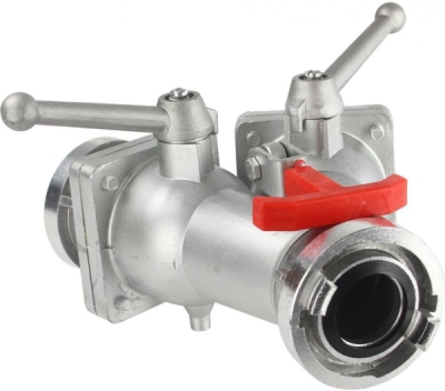 Požární kulový rozdělovač 52mm (2") na 2x52mm (2") MAR-POL