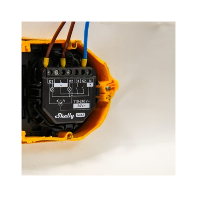 Shelly 2PM Gen3 - spínací modul s měřením spotřeby 2x 10A, WiFi, Bluetooth