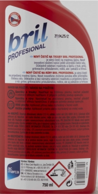Bril PROFESIONAL čistič na trouby 750ml
