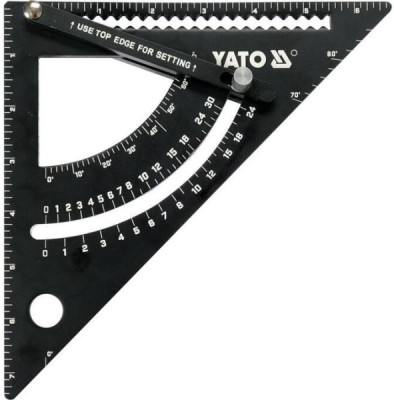 Úhelník tesařský hliníkový 170 mm Yato YT-70782