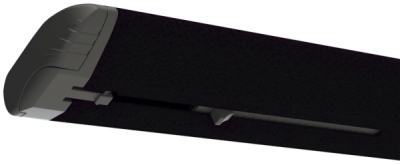 Tyče Wing Profile L=1200 mm (HV 5002) Hakr, 1 pár