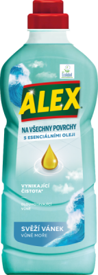 Alex univerzální čisticí prostředek na všechny povrchy svěží vánek 1000 ml