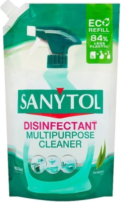 Sanytol Eukalyptus Clean dezinfekční univerzální čisticí prostředek náhradní náplň 1000 ml