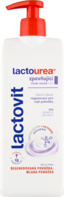 Lactovit Lactourea zpevňující tělové mléko 400 ml