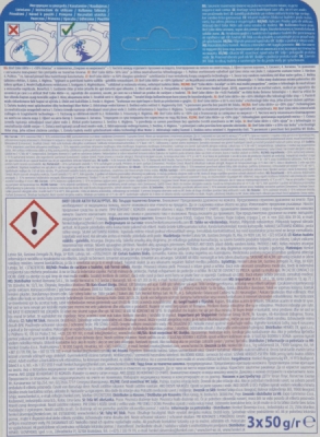 Bref Color Aktiv WC blok s vůní eukalyptu 3 x 50 g