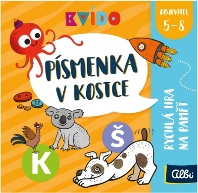 Kvído Písmenka v kostce