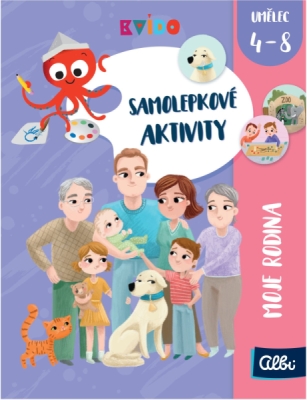 Kvído Samolepkové aktivity - Moje rodina