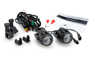 Přídavná světla PUIG BEAM 22154N černý set with accessories, homologated