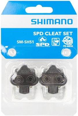 Kufry SHIMANO MTB SPD SM-SH51 černé bez plechů