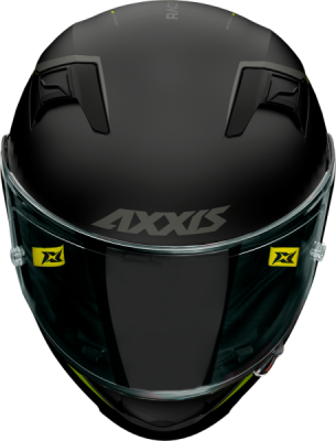 Integrální helma AXXIS 41040001356 GP RACER SV FIBER SOLID fluo žlutá L