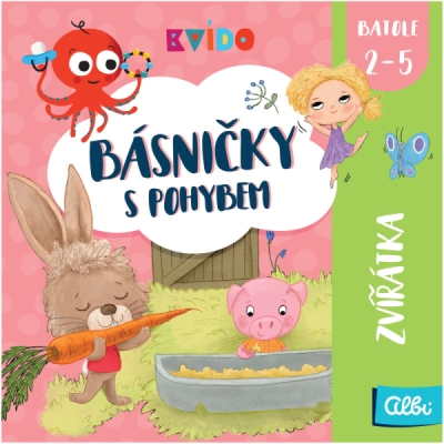 Kvído Básničky s pohybem - Zvířátka