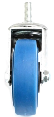 Kolo pro vozíky 100 x 30 mm, otočné uložení, nosnost 90 kg - ASTA A-W41BTPRBT