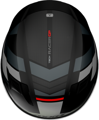 Integrální helma AXXIS 41048971254 GP RACER SV FIBER TECH matná šedá S