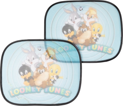 Clona sluneční na boční okno LOONEY TUNES 2ks Compass CZ10970