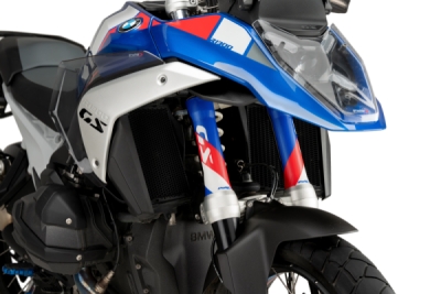 Fork protector kit PUIG 22051A modrá