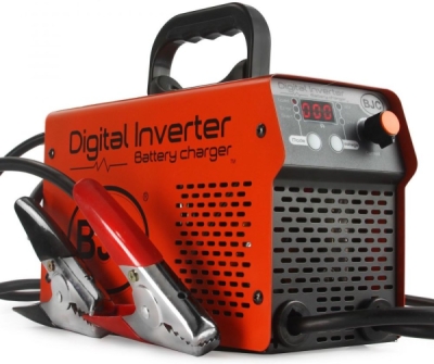 Digitální invertorová nabíječka baterií 12/24V 600A BJC