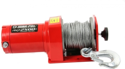 Elektrický lanový naviják 12V 1133kg 2500lbs MAR-POL