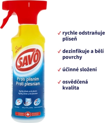 Savo sprej proti plísním 500 ml