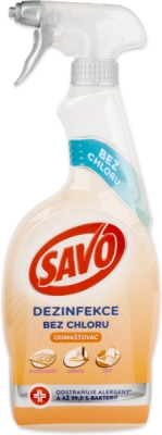 Savo odmašťovač dezinfekční sprej bez chloru 700 ml