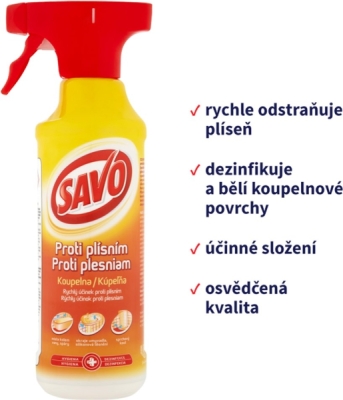 Savo proti plísním koupelna 500 ml