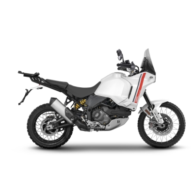 Kompletní sada sedlových brašen SHAD 130.kitTR40side-108 TERRA TR40 a hliníkového 55L vrchního kufru, včetně montážní sady SHAD DUCATI DESERT X
