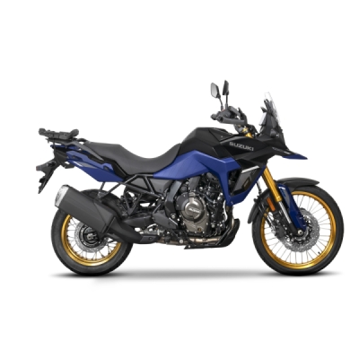 Kompletní sada sedlových brašen SHAD 130.kitTR40side-106 TERRA TR40 a hliníkového 55L vrchního kufru, včetně montážní sady SHAD SUZUKI V-STROM 800 DE