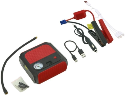 Compass kompresor AKU + JUMP STARTER s powerbankou 8.000mAh 500A