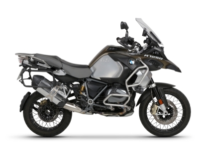 Kompletní sada bočních černých hliníkových kufrů SHAD 130.kitTERRAside-11B TERRA BLACK 36L/47L , včetně montážní sady SHAD BMW R 1200 GS/ R 1200 GS Adventure/ R
