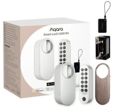AQARA Smart Lock U200 Kit (EL-D02DW), Bílý - Smart Zámek