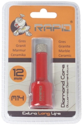 Diamantový korunkový vrták s otvorem ⌀12 mm M14 RAPID M22753