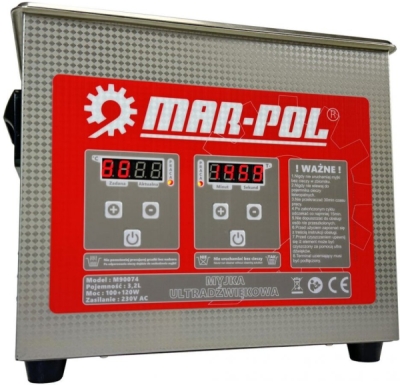 Ultrazvuková čistička 120W, 3,2l MAR-POL