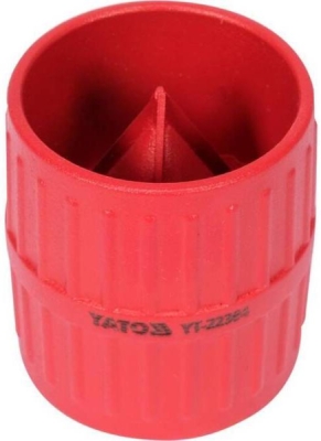 Odhrotovač pro PEX a měděné trubky, 4 - 40 mm, oboustranný Yato YT-22364