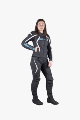 Dámská sportovní bunda iXS X73008-370-38D RS-600 1.0 X73008 černo-tyrkysová 38D