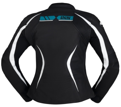 Dámská sportovní bunda iXS X73008-370-38D RS-600 1.0 X73008 černo-tyrkysová 38D