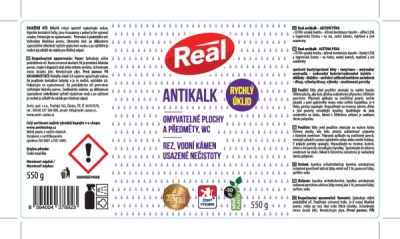 Real ANTIKALK univerzální čistič 550g