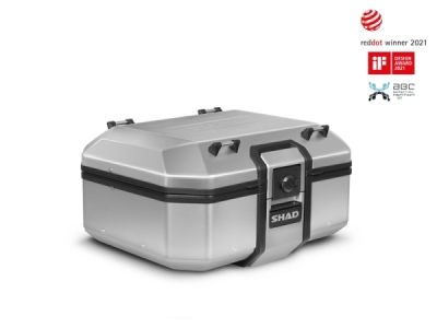 Kompletní sada hliníkových kufrů SHAD 130.kitTERRAbig37-51 TERRA, 37L topcase  36L/47L boční kufry, včetně montážní sady a plotny SHAD Ducati Multistrada 1200 V