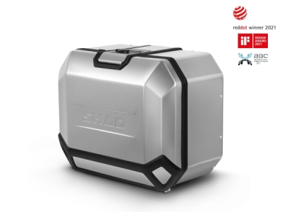 Kompletní sada hliníkových kufrů SHAD 130.kitTERRAbig37-51 TERRA, 37L topcase  36L/47L boční kufry, včetně montážní sady a plotny SHAD Ducati Multistrada 1200 V